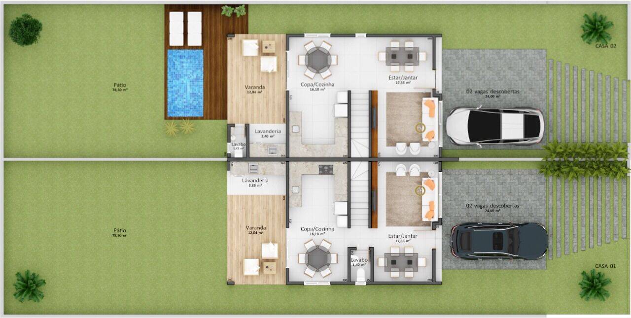 Casa de Condomínio à venda com 3 quartos, 130m² - Foto 28